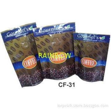 100 micron Customized PET / AL / PE Coffee / Tea Bags Packa